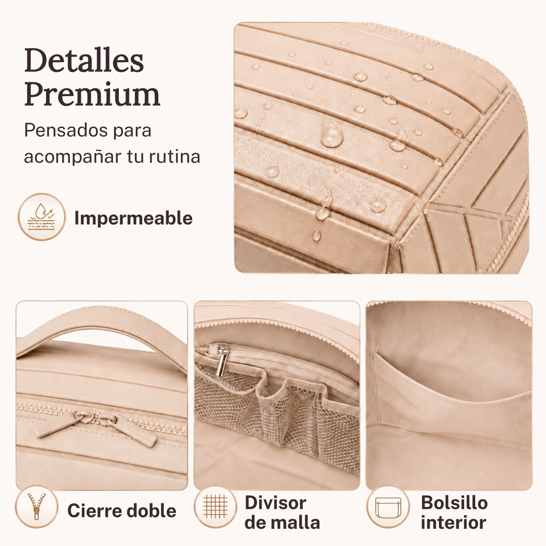 Pleat™ Cosmetiquera Práctica de Viaje