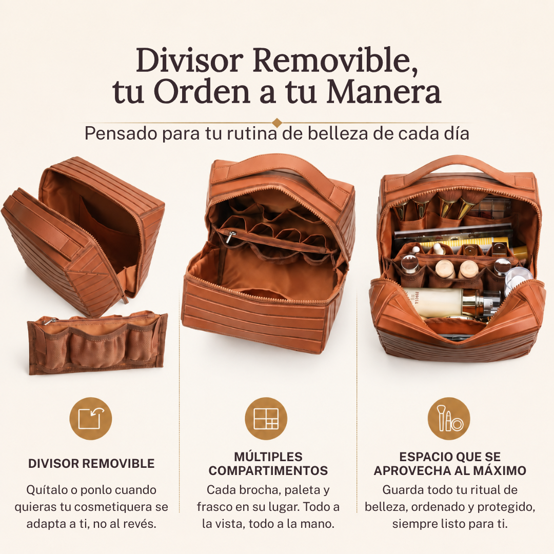 Pleat™ Cosmetiquera Práctica de Viaje